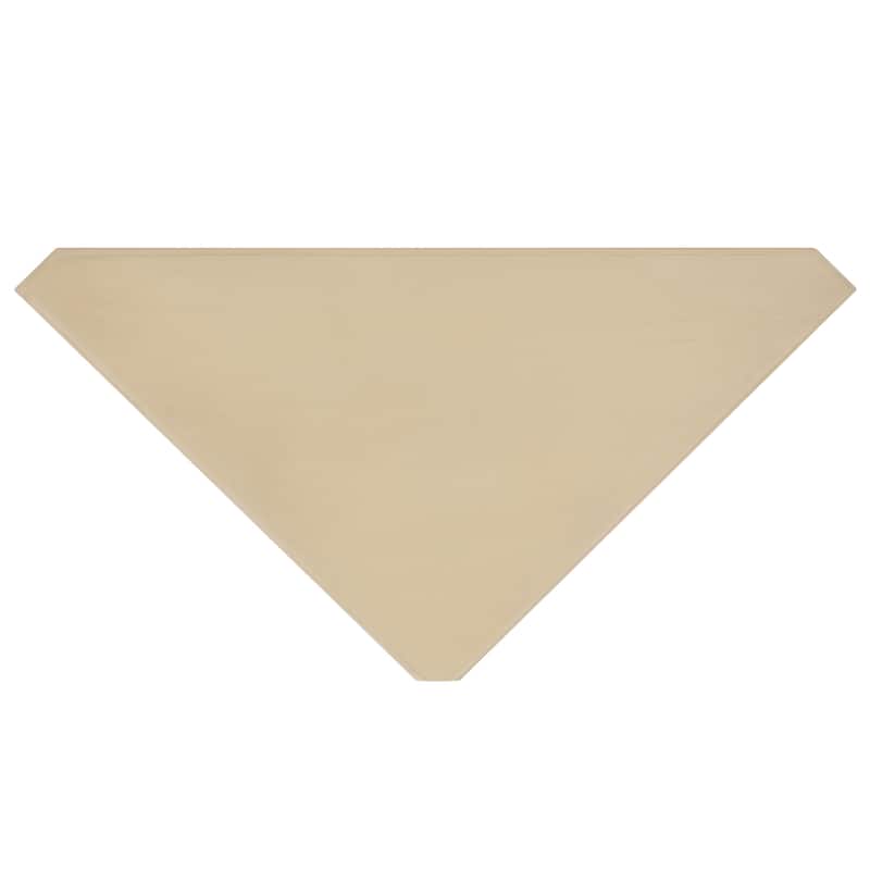 SAFAVIEH Calla Grey Corner Table - 33.9" x 17.3" x 28" - 34"W x 17"D x 28"H