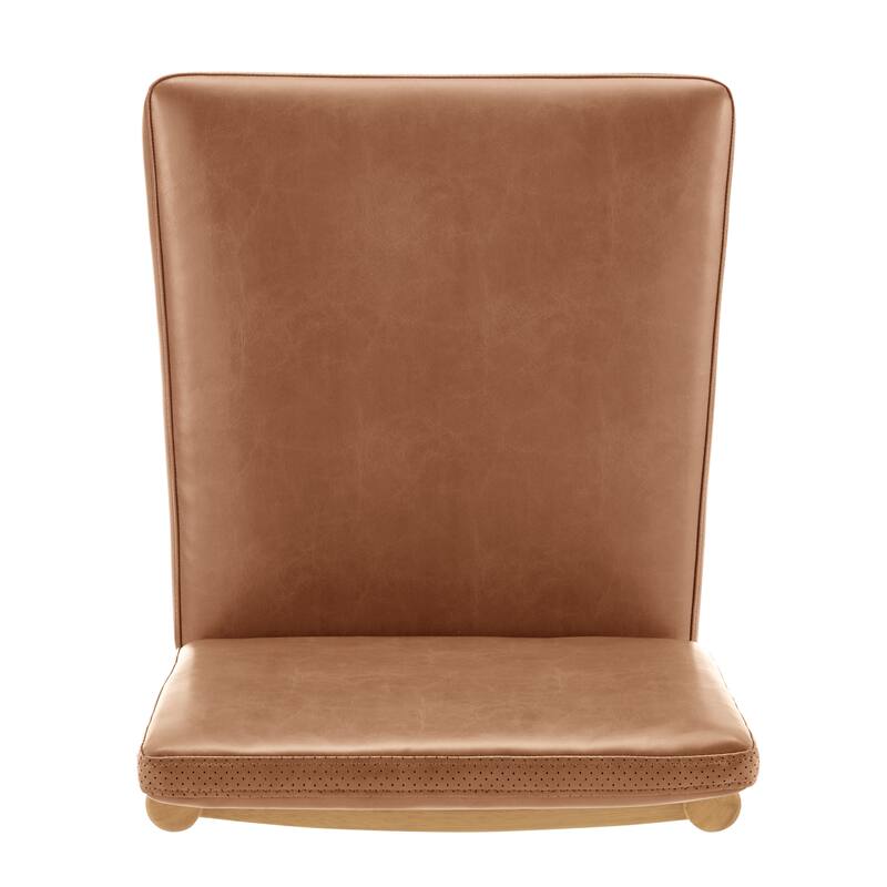 NPD Furniture Melvin Faux Leather Dining Side Chair (Set of 2)