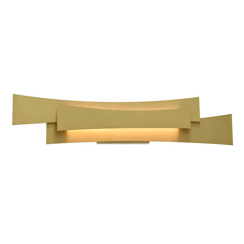 Candora Integrated LED 24in Brass Vanity Light - Brass