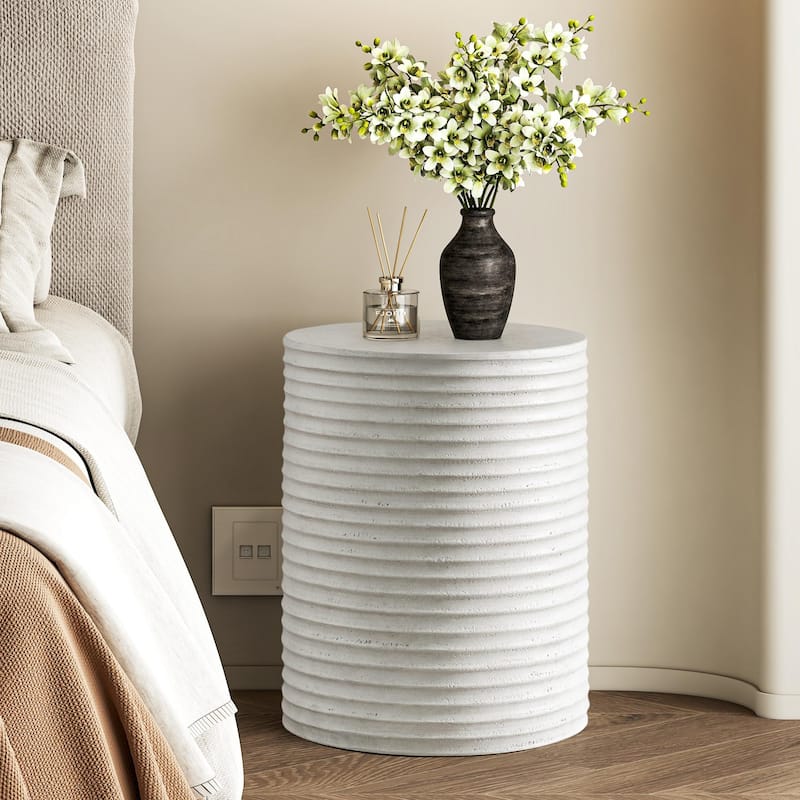 Modern Cylinder Side Table