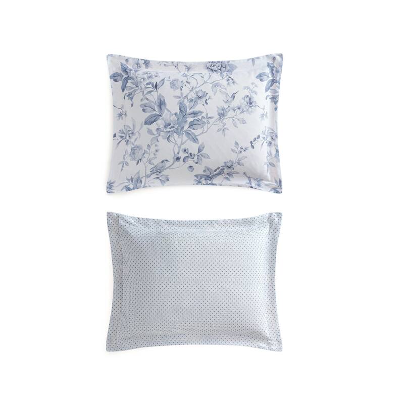 Martha Stewart Songbird Cotton Reversible Comforter Set