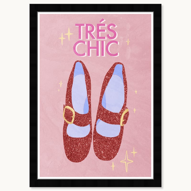 Wynwood Studio Prints Fashion Glam Tres Chic Red Wall Art