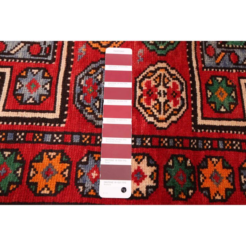 ECARPETGALLERY Hand-knotted Konya Anatolian Red Wool Rug - 5'1 x 9'4