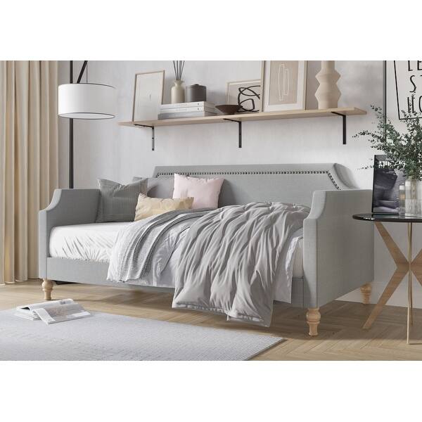 Pita Upholstered Twin Daybed Bed Bath & Beyond 37366210