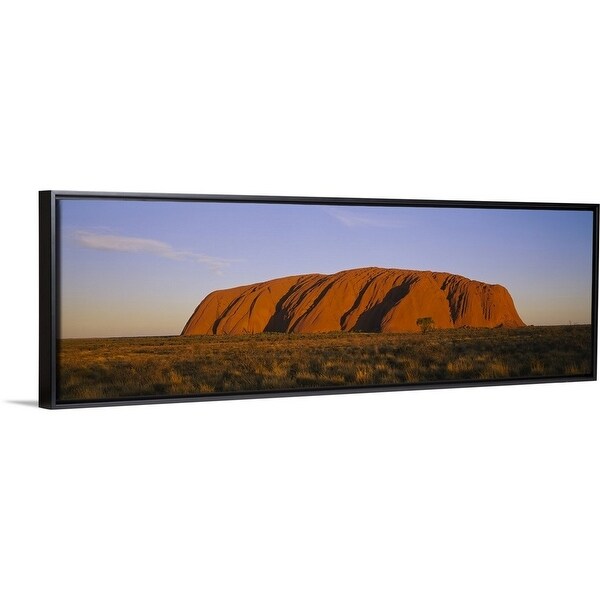 Rock Formations On A Landscape Ayers Rock Uluru Kata Tjuta National Park Northern Territory Australia Multi Color