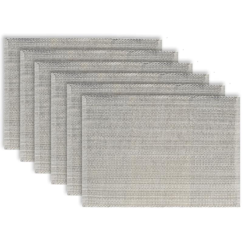 Fabstyles Casual Classic Cotton Placemat Set of 6 - 13x19