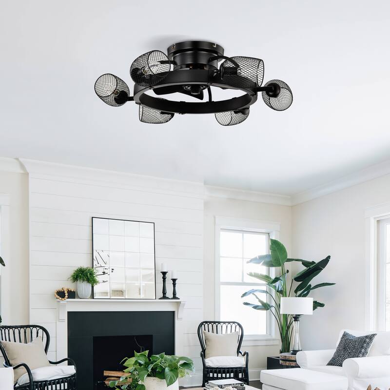 25.8'' Industrial Ceiling Fan with remote control ,5 ABS Blades small size ceiling fan