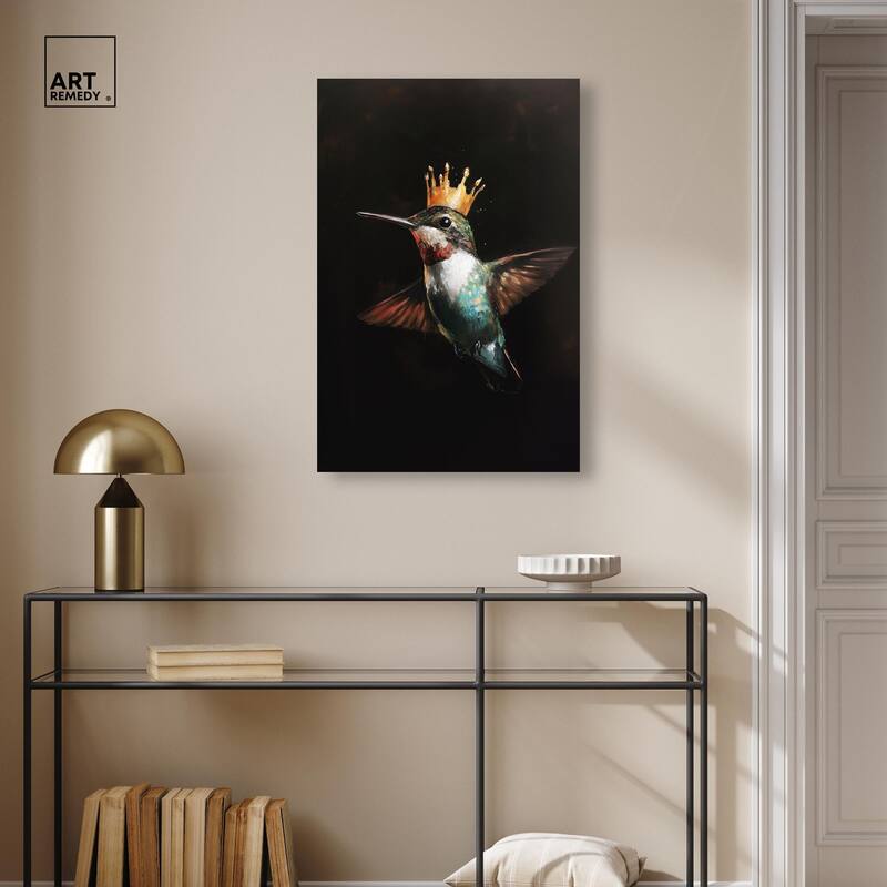 Royal Bird II Canvas by Art Remedy, Gallery Wrapped