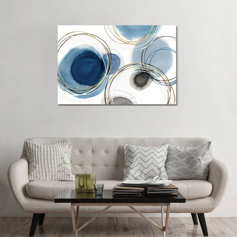 iCanvas "Infinity Indigo I " by Isabelle Z Canvas Print - 32x48x1.5