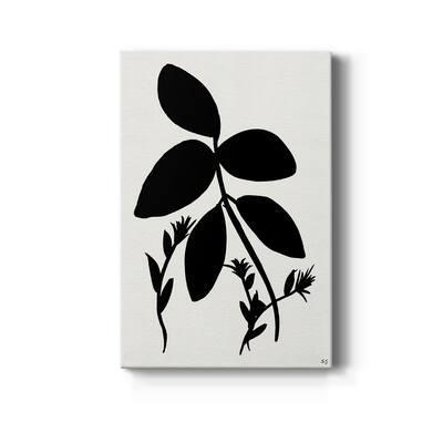 Silhouette Garden II Premium Gallery Wrapped Canvas - Ready to Hang