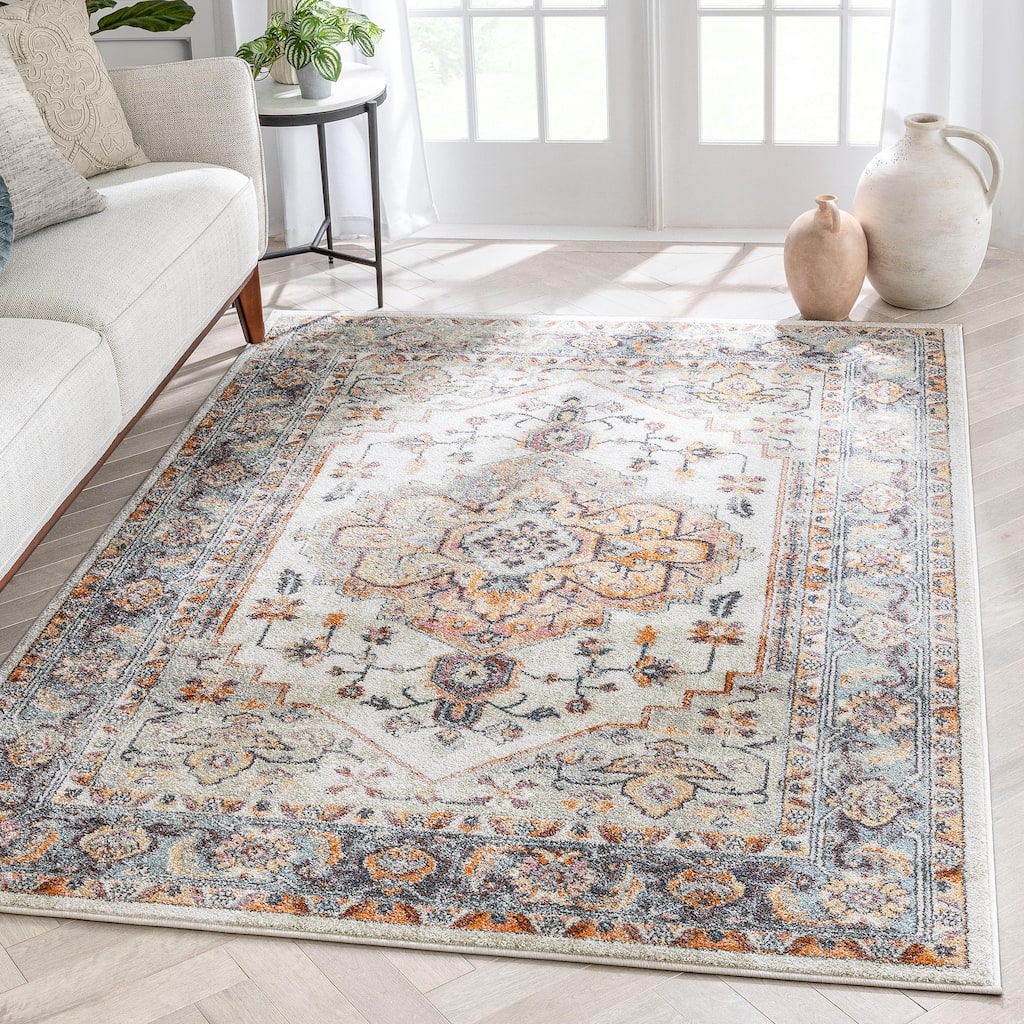 Well Woven Rodeo Carno Bohemian Eclectic Area Rug