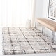 preview thumbnail 1 of 10, SAFAVIEH Fontana Shag Bekin Modern Check 2-inch Thick Rug