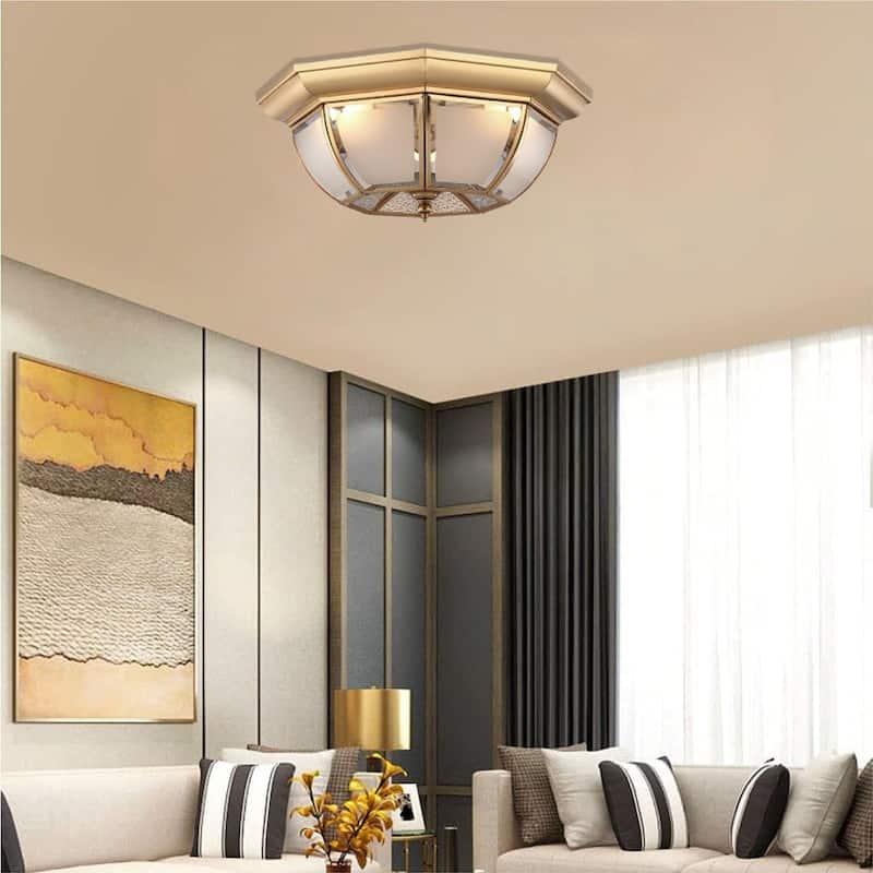 Led porch light brass hallway light modern ceiling light