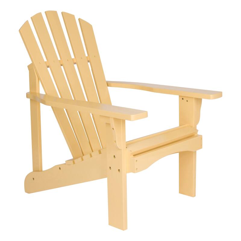 Jaxport Natural Wood Adirondack Chair