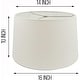 preview thumbnail 16 of 16, Mestar Hardback Drum Lampshade (Spider)