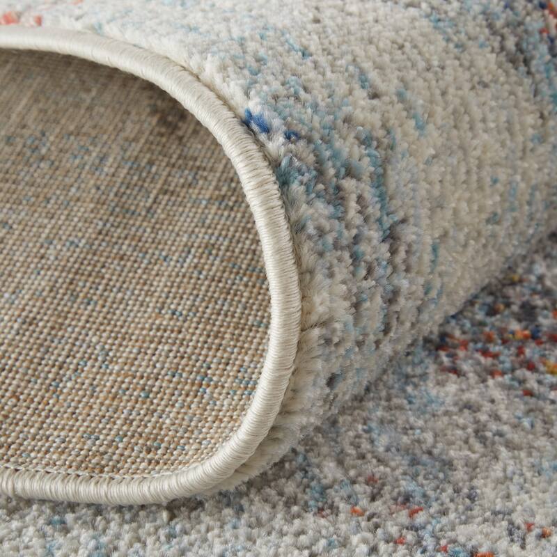 Adelmo Power Loomed Contemporary Area Rug
