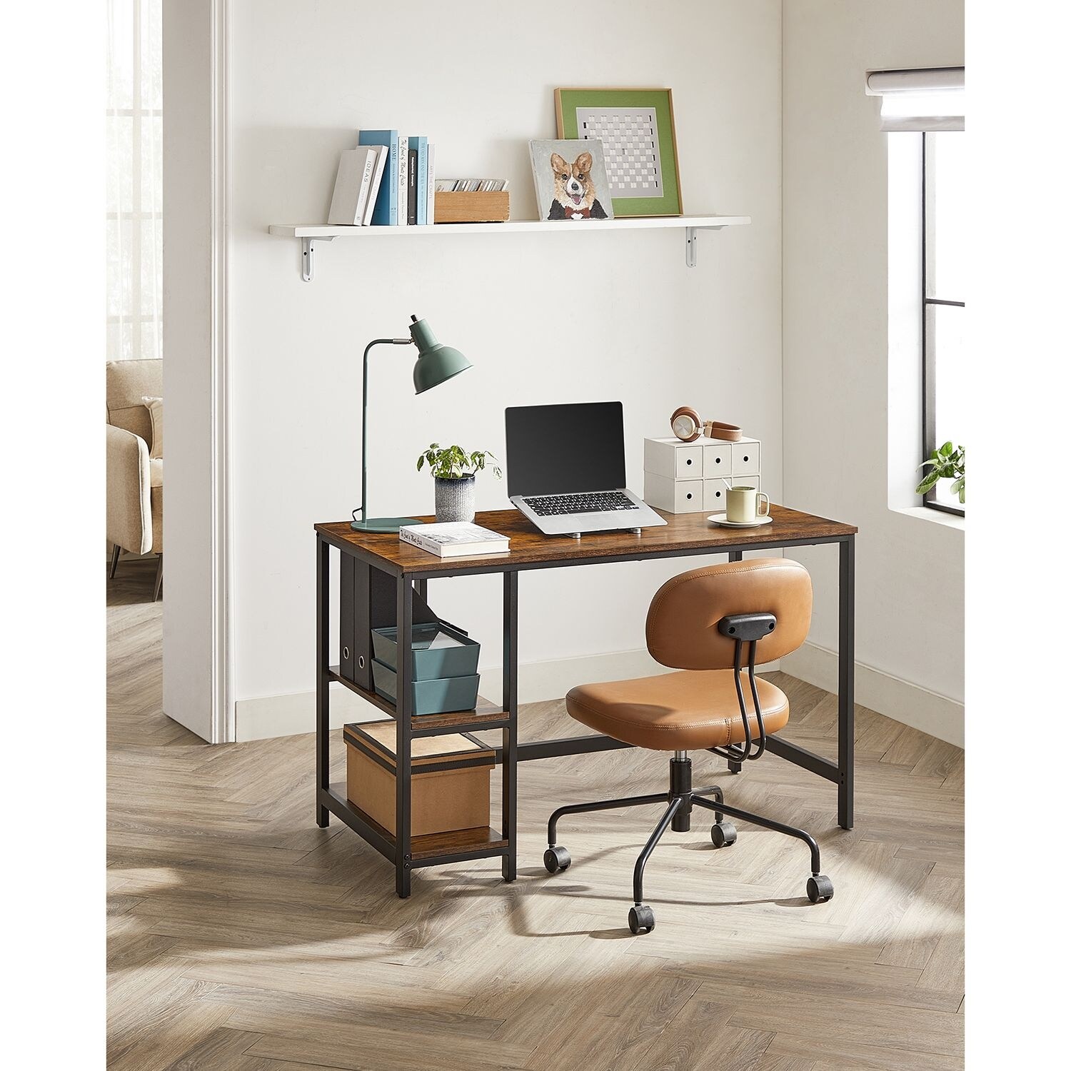 VASAGLE Computer Desk, Writing Desk, 99cm Office Table, for Home Office -  Bed Bath & Beyond - 37888844