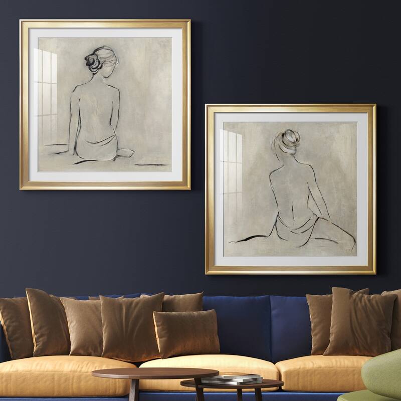 Bather I Premium Framed Print - Ready to Hang