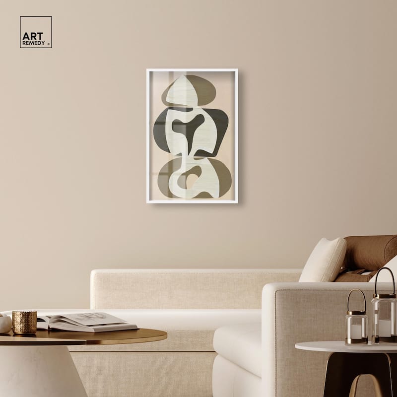 Shapes of Sage II Shadowbox by Art Remedy