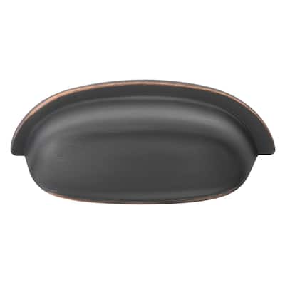 GlideRite 2.5-inch Oil Rubbed Bronze Classic Bin Cabinet Pulls (Pack of 10) - 10 Pack