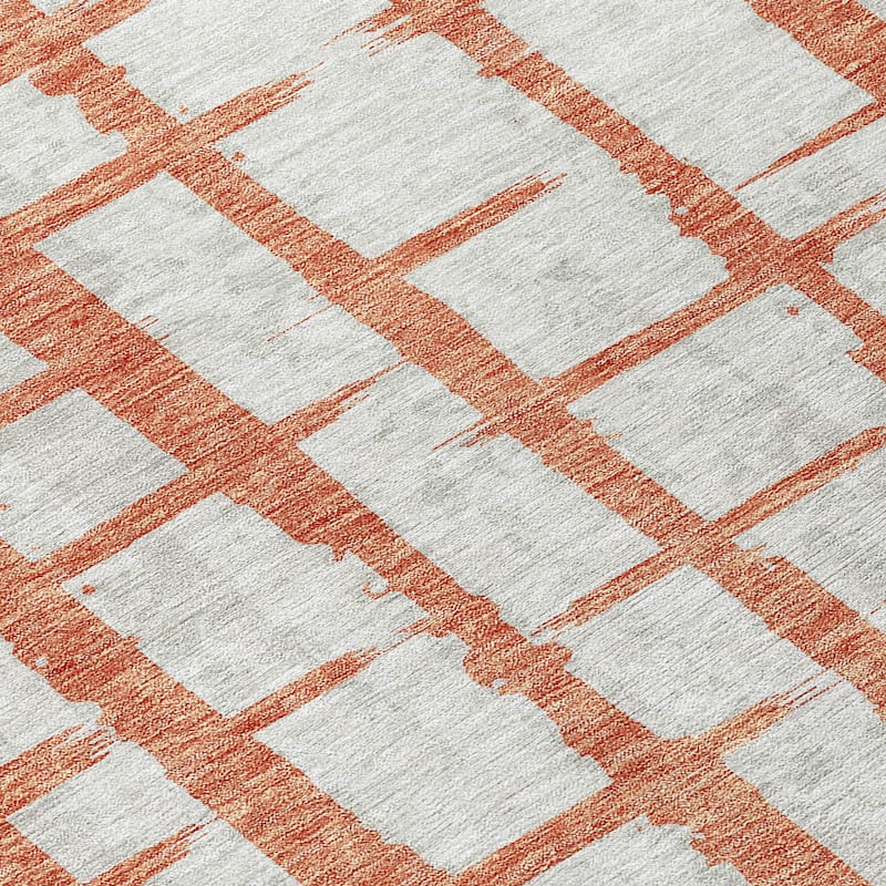 Machine Washable Indoor/ Outdoor Chantille Contemporary Rug