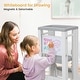preview thumbnail 3 of 18, Kids Kitchen Step Stool with Dry Erase Board - 18.5"D x 18.5"W x 34.5"H