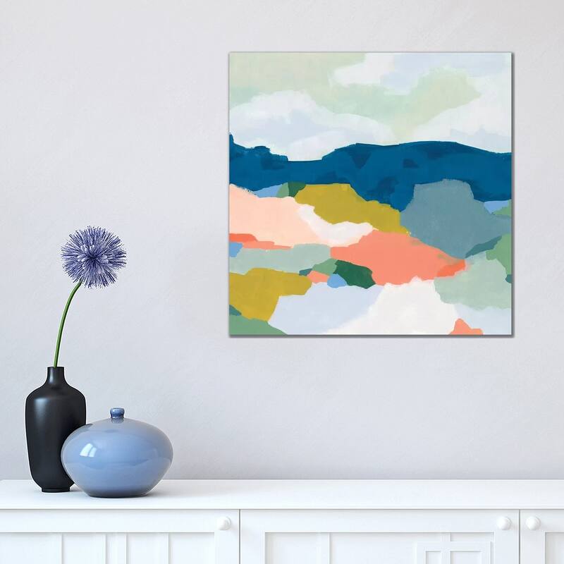iCanvas "Mountain Mosaic II" by June Erica Vess Canvas Print - 18x18x1.5