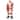 African American Santa Claus Christmas Figure - 14"