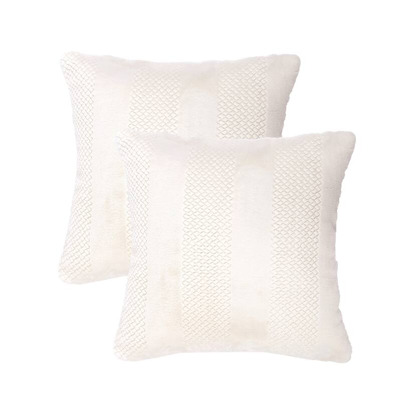 SnowRabbit FauxFur Pillow Shell