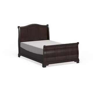 Gracewood Hollow Bujalski Cherry Queen Sleigh Bed - Bed Bath & Beyond ...