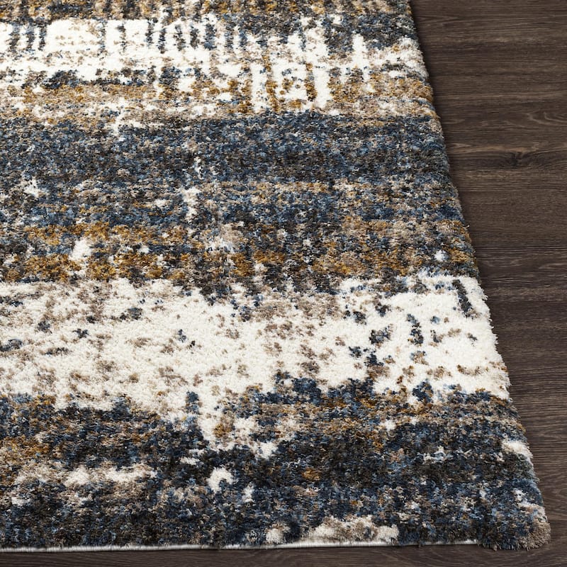 Livabliss Celestial Shag Bohemian & Eclectic Abstract Area Rug