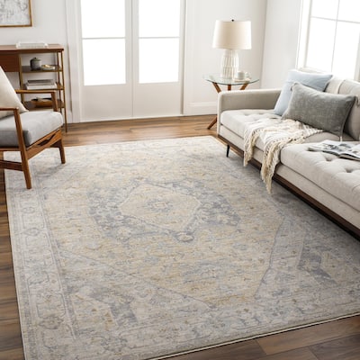 Traci Traditional Scroll Area Rug