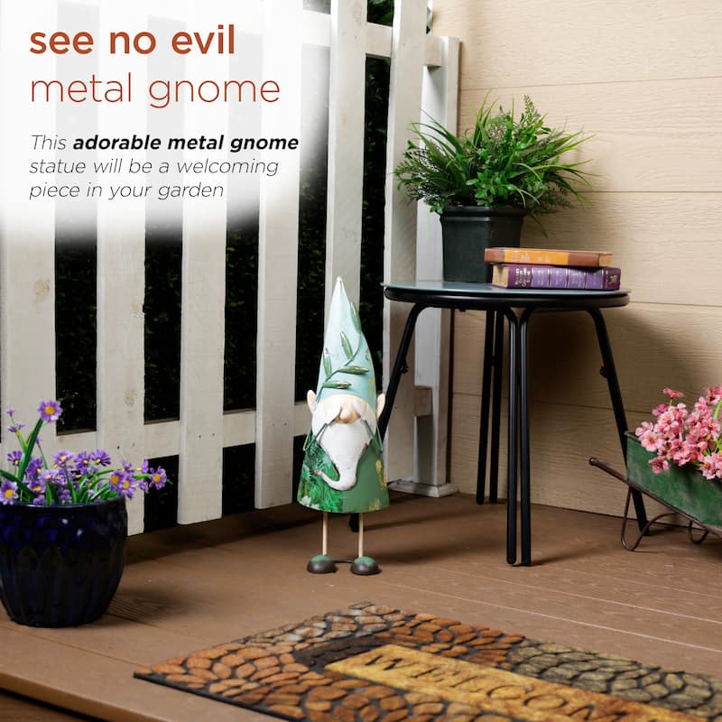 Hide-And-Seek Metal Gnome