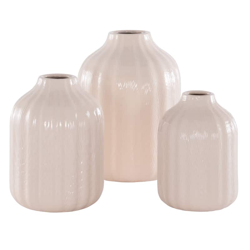 SAFAVIEH Joss Ceramic Decorative Vase (Set of 3) - 7Wx6Dx10H