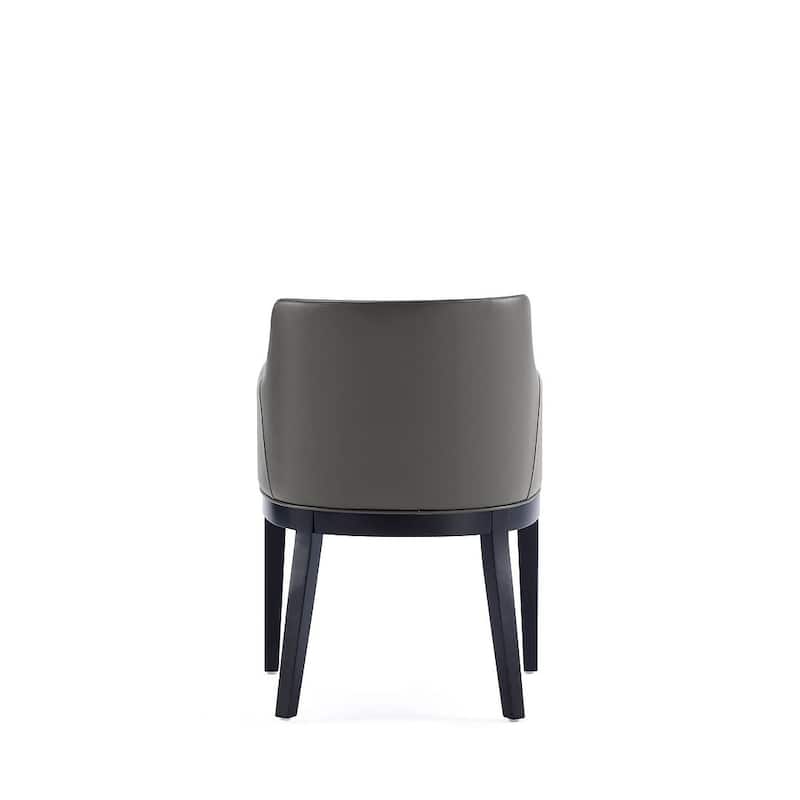Manhattan Comfort Gansevoort Modern Faux Leather Dining Armchair