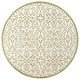 preview thumbnail 48 of 161, JONATHAN Y Ourika Vintage Filigree Textured Weave Indoor/Outdoor Area Rug 5' Round - Green/Cream