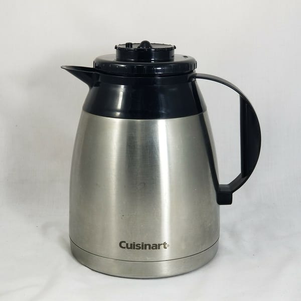Cuisinart Stainless Steel Thermal Carafe Black 4 x 4 x 6 inches On
