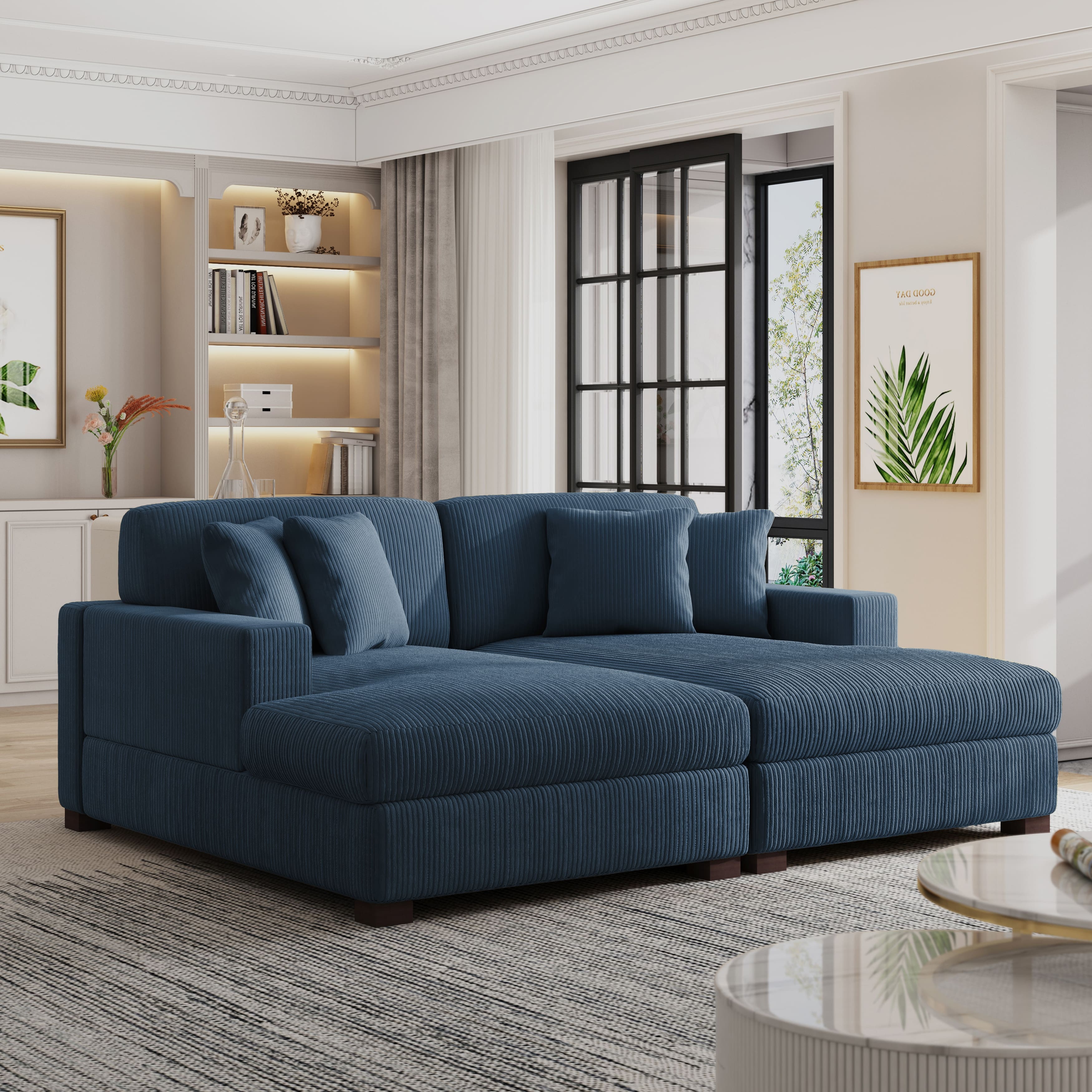 Option Navy/2 Chaise