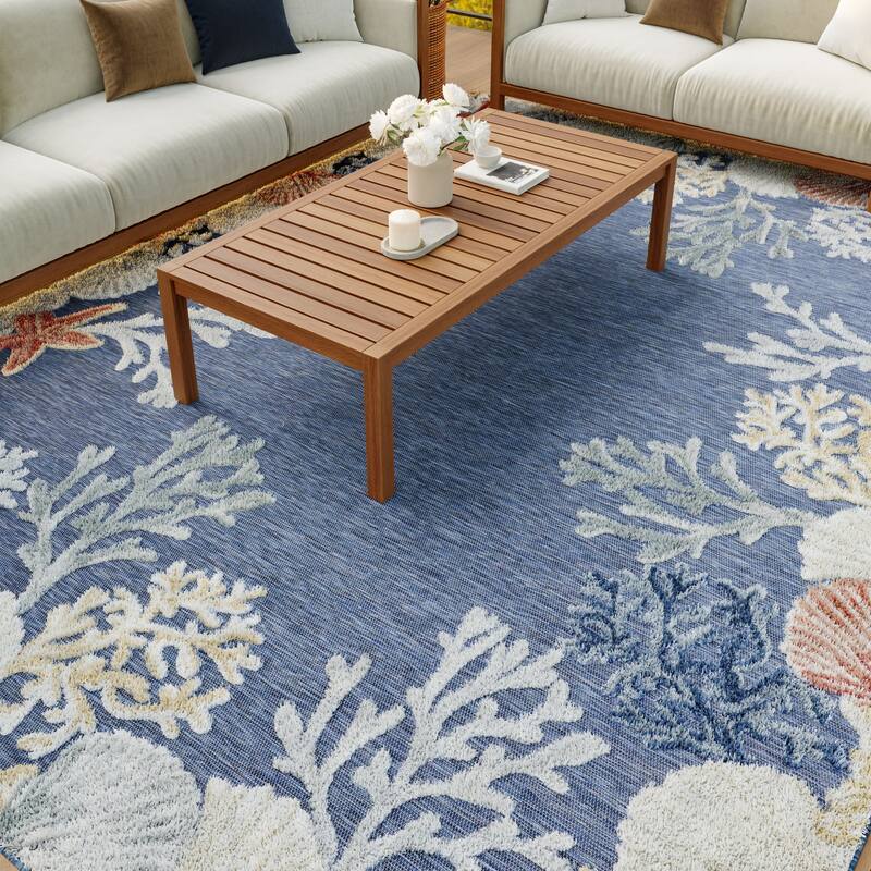 Nourison Suncoast Indoor/Outdoor Nature Area Rug