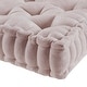 preview thumbnail 21 of 30, Intelligent Designs Charvi Poly Chenille Square Floor Pillow Cushion