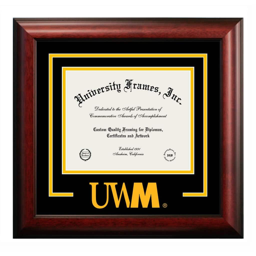 University of Wisconsin, Milwaukee 10w x 8h Spirit Diploma Frame