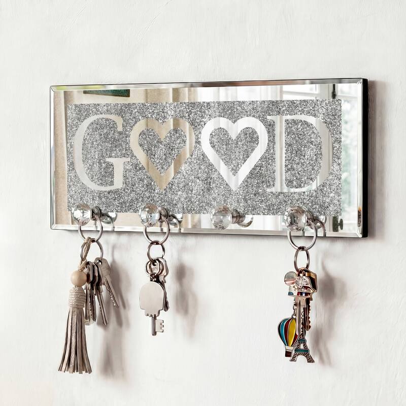 Mirrored Key Holder for Wall Decorative - GOOD
