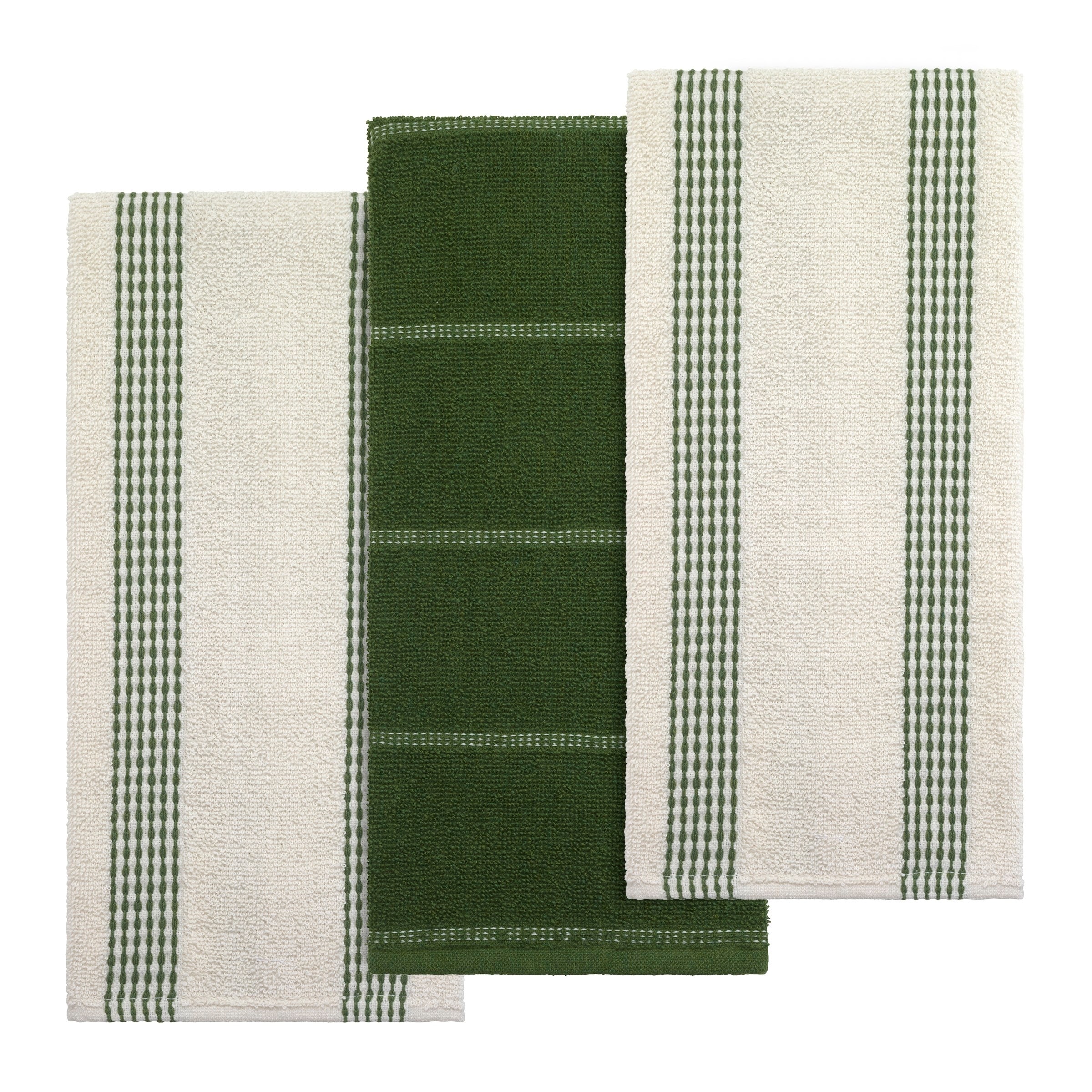 Izod Saybrook 3-Piece Kitchen Towel Set