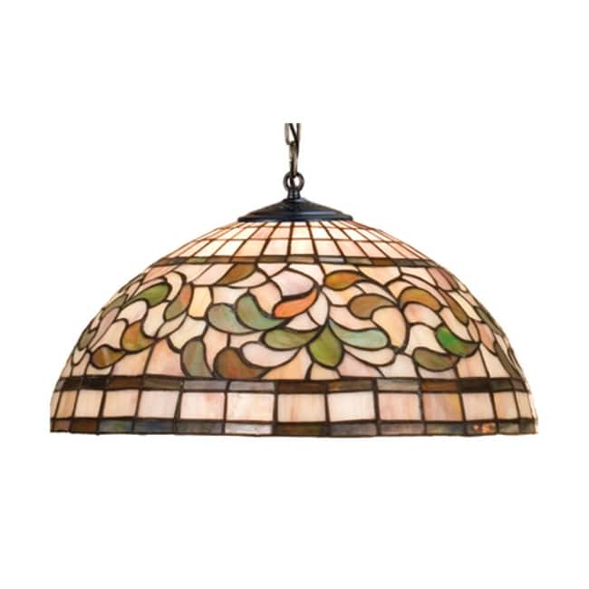 Meyda Tiffany 3 Light 20" Wide Pendant with Handmade Shade