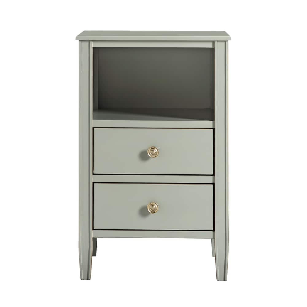 Wendel 2-drawer Storage Nightstand by Greyson Living