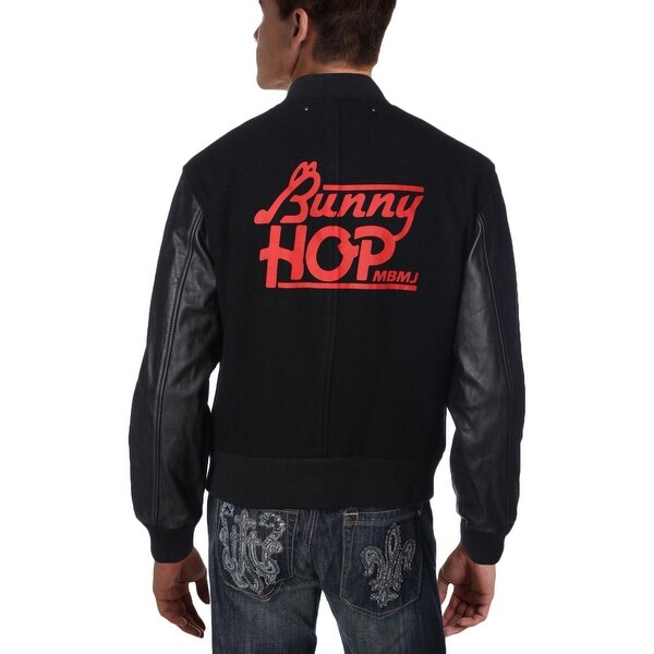 marc jacobs men's leather jacket