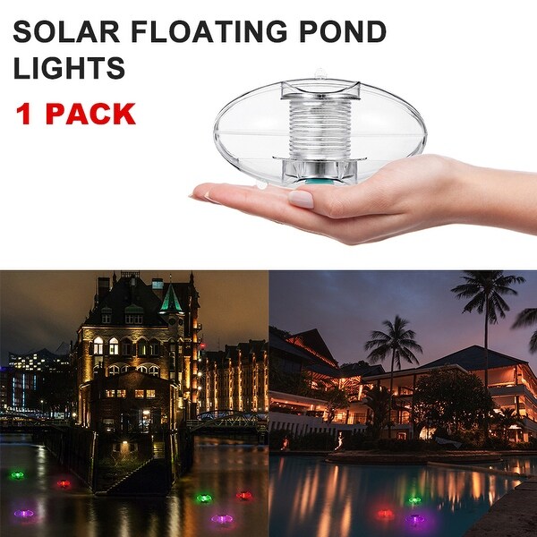 Floating solar deals lights for ponds