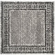 preview thumbnail 18 of 91, SAFAVIEH Adirondack Royce Distressed Rug 4' Square - Ivory/Silver - Square