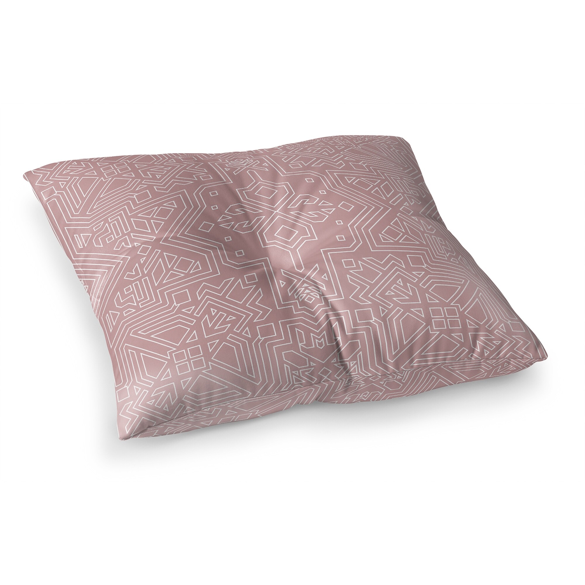 blush floor pillow