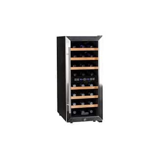 Wine Refrigerators Coolers For Less Koldfront Twr247e 14 Inch Wide 24 Bottle Wine Cooler With Dual Cooling Zones